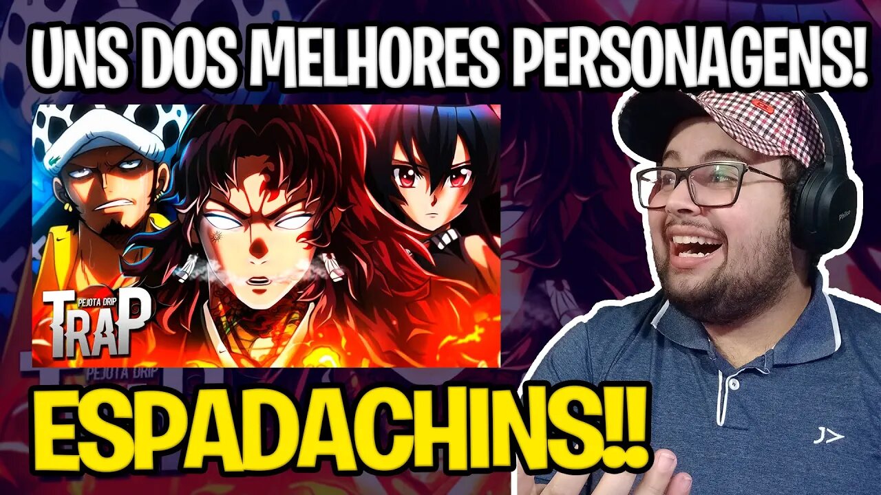 REACT Espadachins Trap III ⚔️⚔️ (Law, Yoriichi, Akame) l Feat @JRP e Nati Oficial l