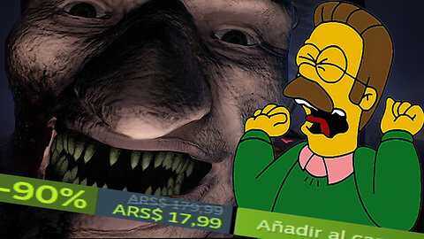 COMPRO el JUEGO de TERROR más BARATO de STEAM en 2023