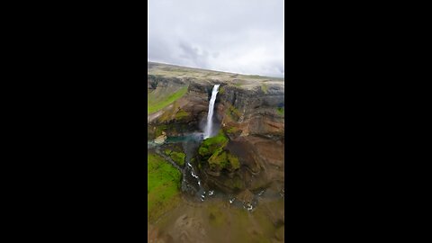 Waterfall in Iceland