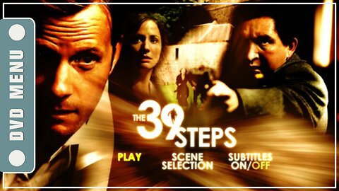 The 39 Steps - DVD Menu