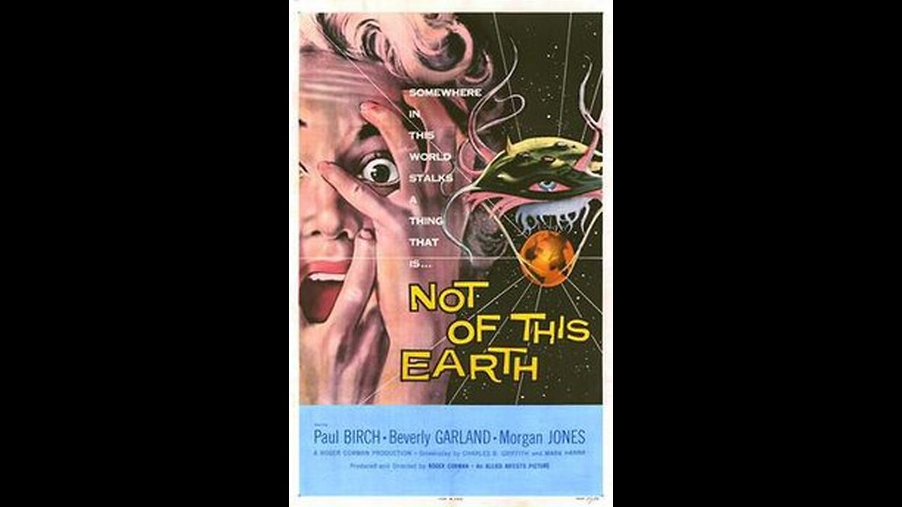 Not Of This Earth 1957 Full length Sci fi movie