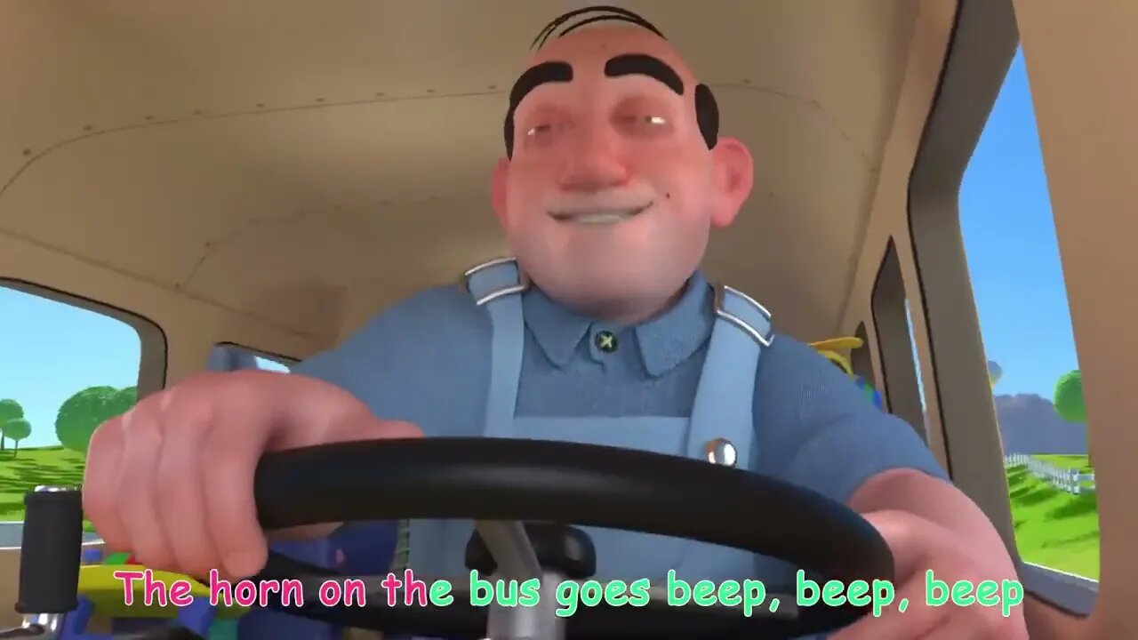 Wheels on the Bus! @Cocomelon Nursery Rhymes Kids Learn! Nursery Rhymes Sing Alon