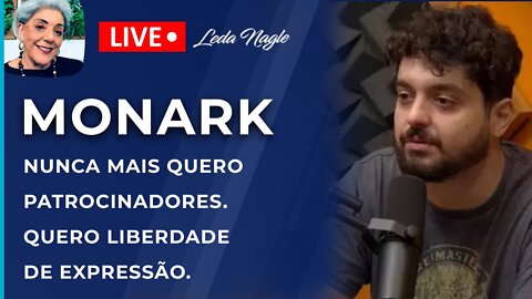 Monark: nunca mais quero patrocinadores. Quero liberdade de expressão.