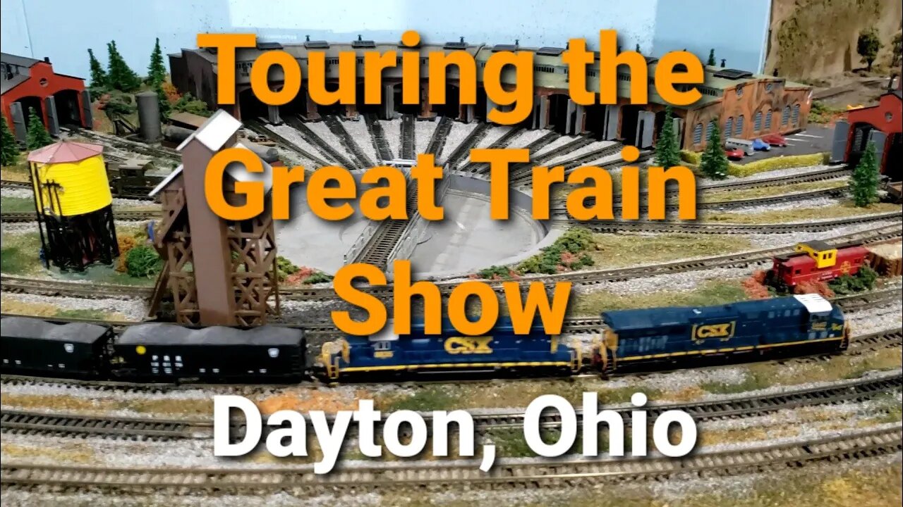 The Great Train Show, Dayton Ohio. let's take a tour.