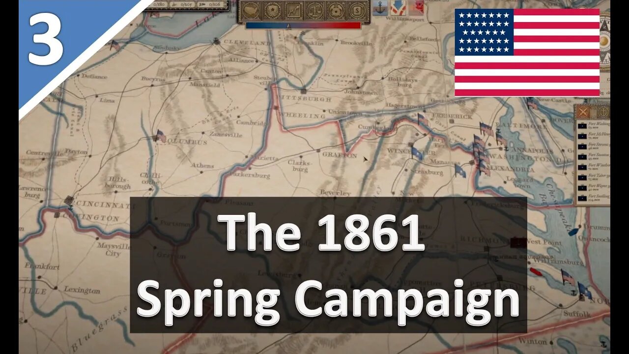 Attacking into Northern Virginia l Grand Tactician: The Civil War [Union] l Part 3