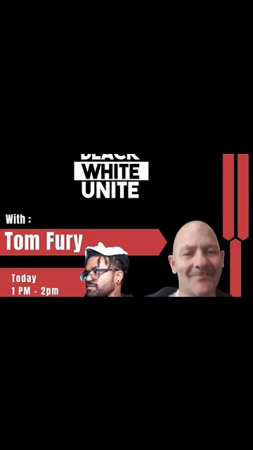 Tom Fury: Watch Roscoe and Fury RETURN 1PM #DANNYROSCOE7 #sharetherisk