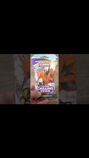 #SHORTS Unboxing a Random Pack of Pokemon Cards 019