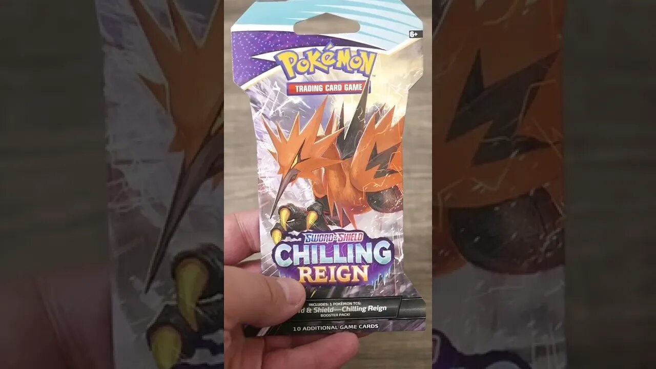 #SHORTS Unboxing a Random Pack of Pokemon Cards 019