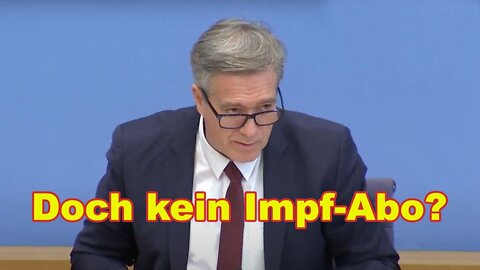 Bundesregierung: "Gehen davon aus, keine monatlichen Impfungen zu brauchen" – BPK vom 17.1.22