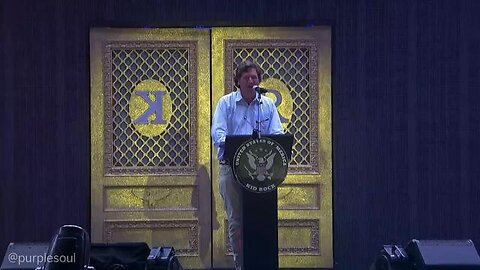 Tucker Carlson opened for Kid Rock in a Small Town in Louisiana !!!