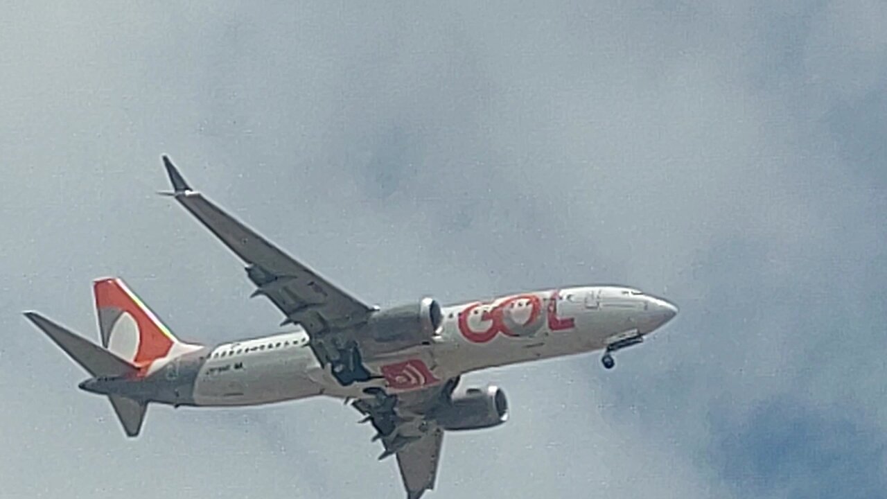 Boeing 737 MAX 8.PR-XMK coming from Brasília to Fortaleza