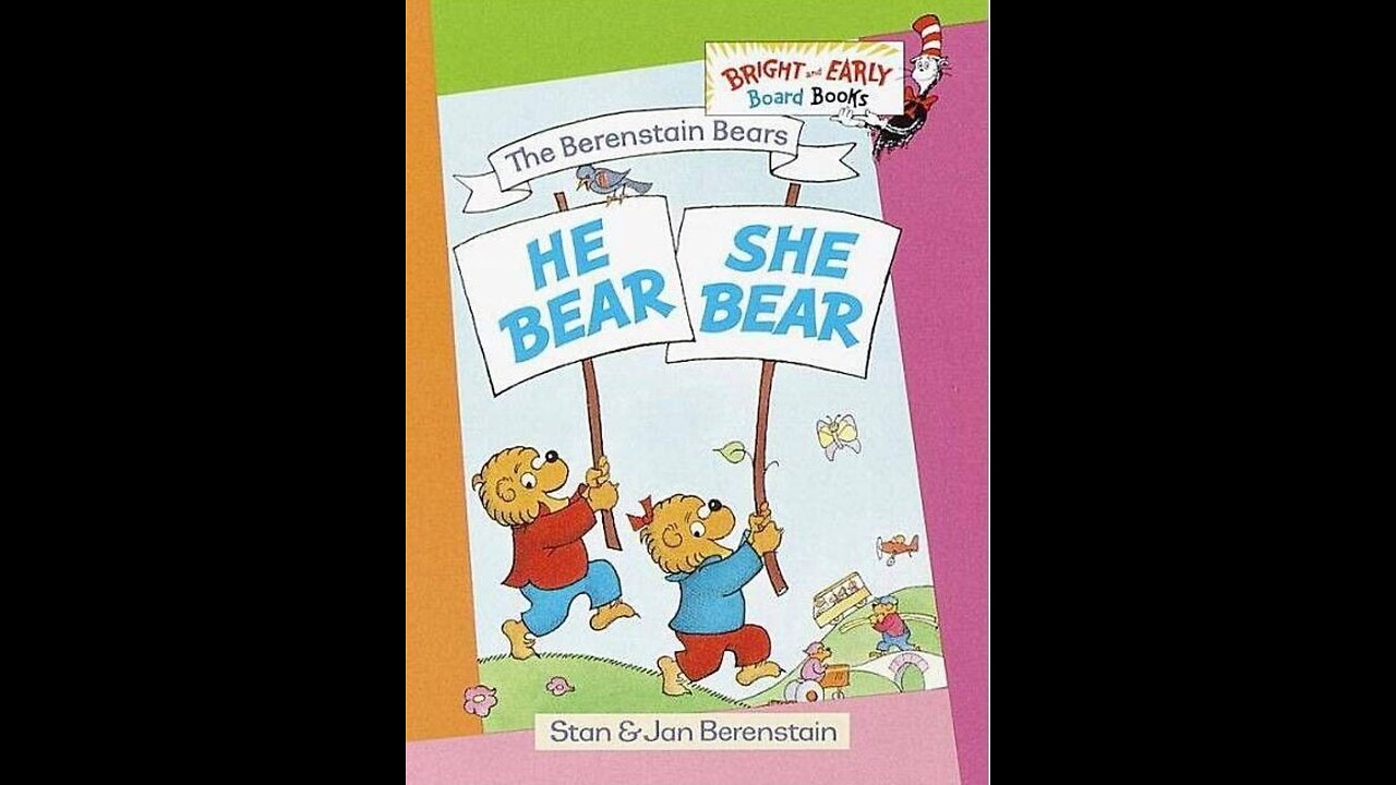 "He Bear She Bear - The Berenstain Bears'" Book Read Along