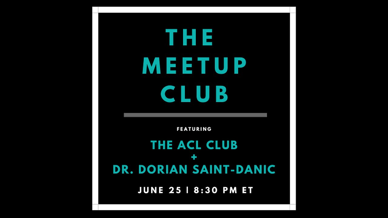 THE MEET UP CLUB: Physical Therapist Dorian Saint-Danic