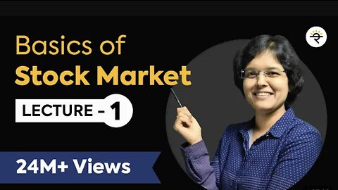 Basics of stock market for beginners| Lecture 1|