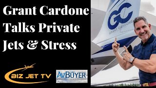 Grant Cardone Talks Private Jet Ownership & Stress