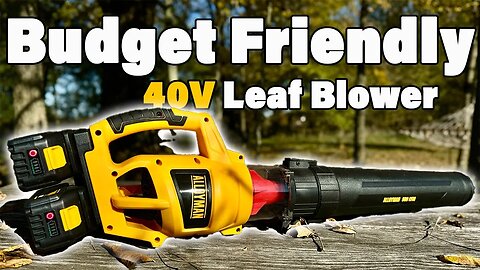 Budget Friendly 40v Leafblower 500CFM / Alloyman