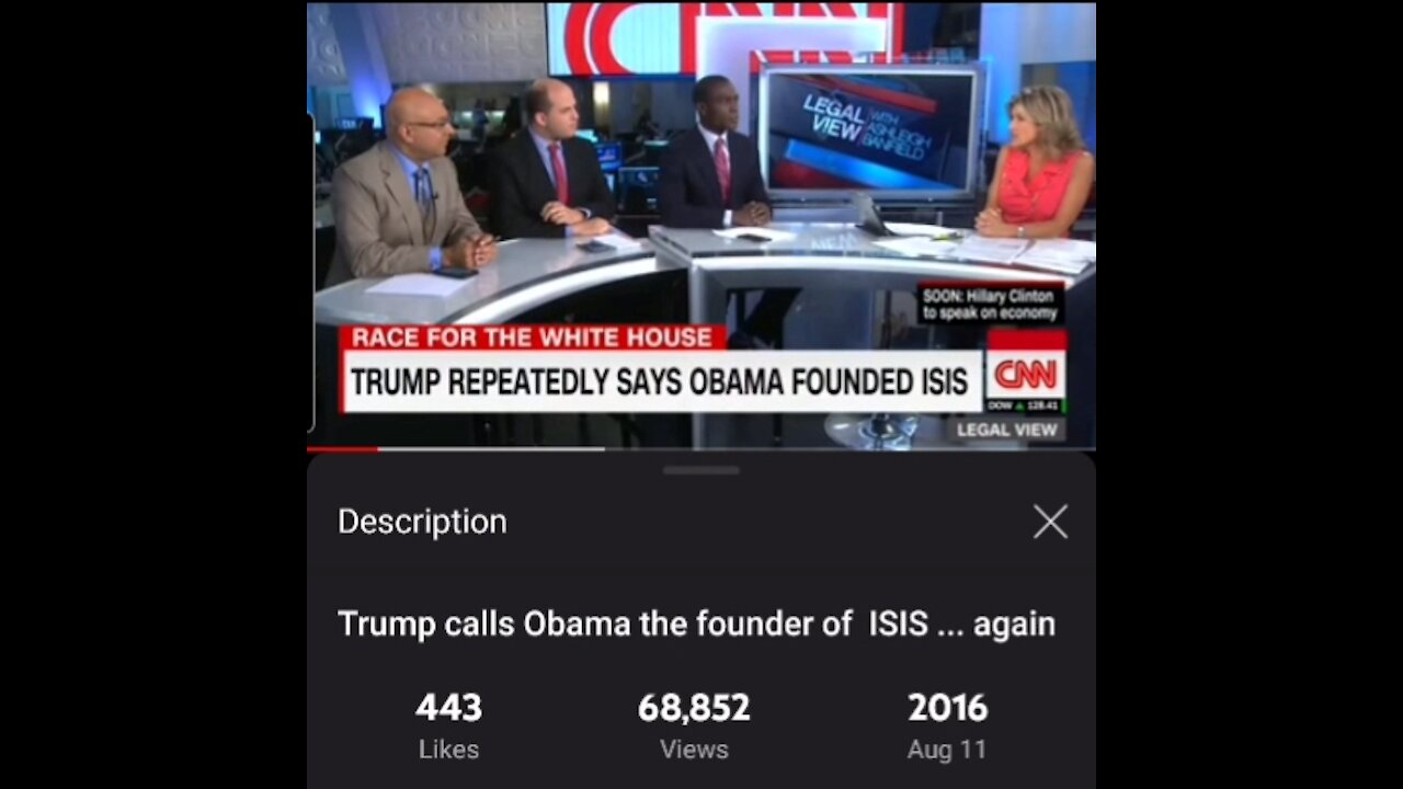 Obama founded, funded and Weaponized ISIS/ISIL