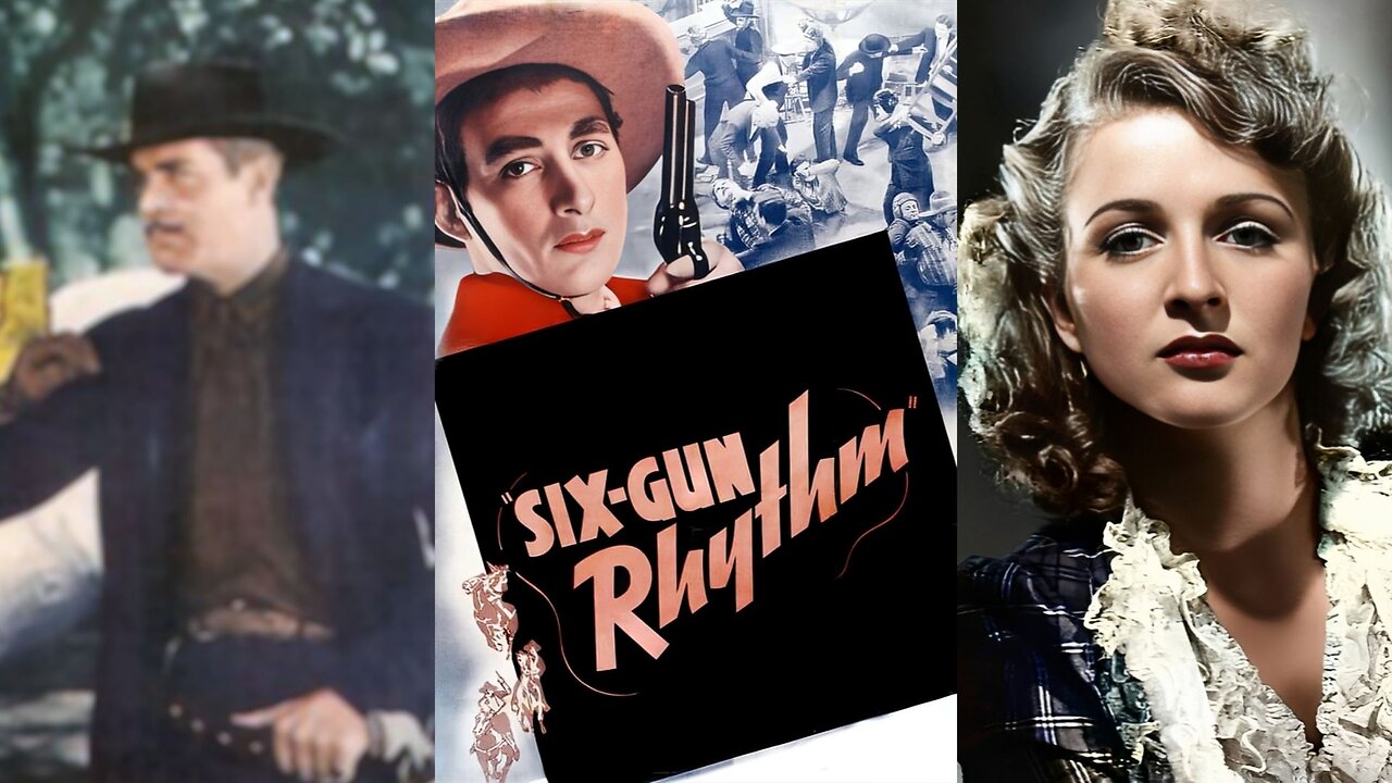 SIX-GUN RHYTHM (1939) Tex Fletcher, Joan Barclay & Ralph Peters | Drama, Western | B&W