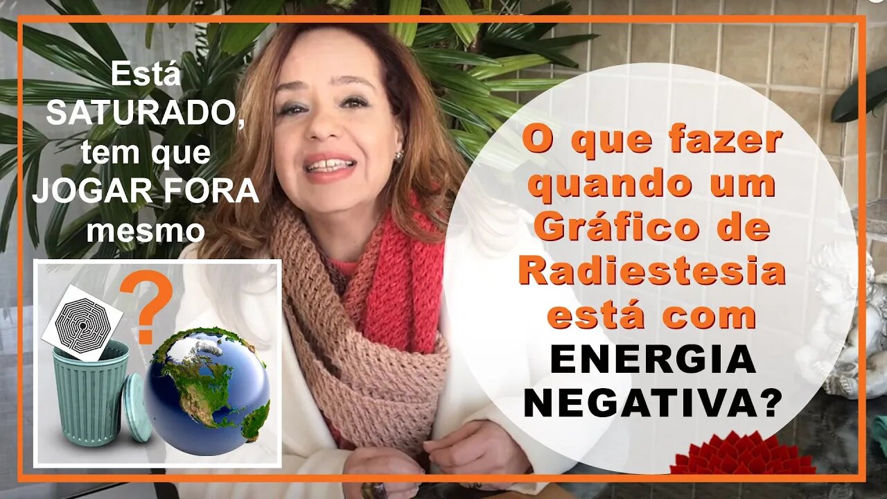 O que fazer quando um Gráfico de Radiestesia está com energia negativa?