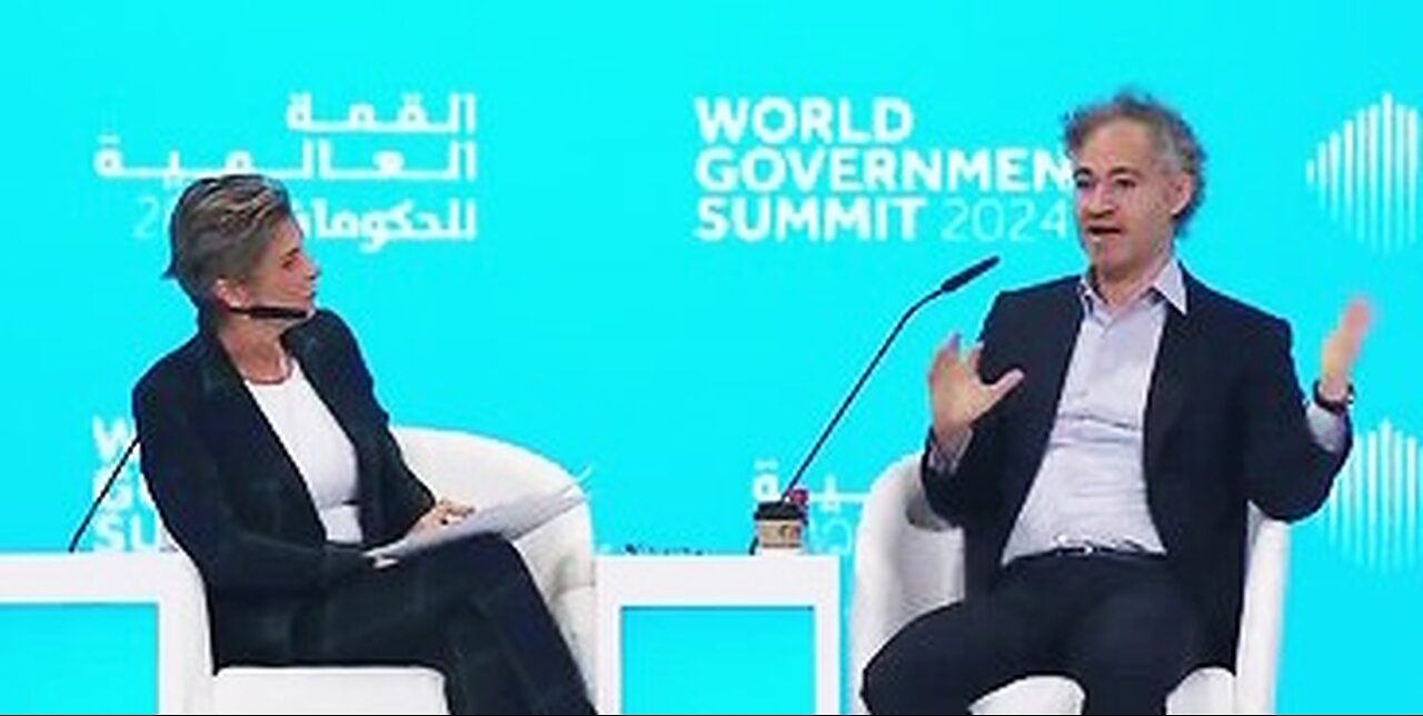 Palantir CEO Alex Karp on Disinformation and AI - World Governments Summit 2024