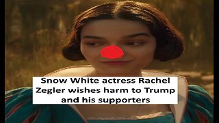 Disney Snow white Rachel Zegler hopes Trump and his supporters are harmed