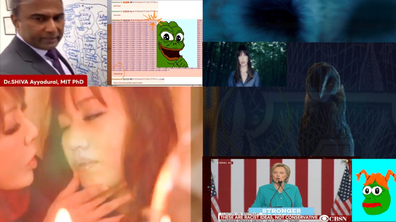 ( -0625 ) Ever Since Elites Projected Their Fascism Onto A Green Frog Meme... (Dr. Shiva Swarm or Not Swarm? PEPE, Wide Shut, Fourth Kind, Fixing the Clown Circus)