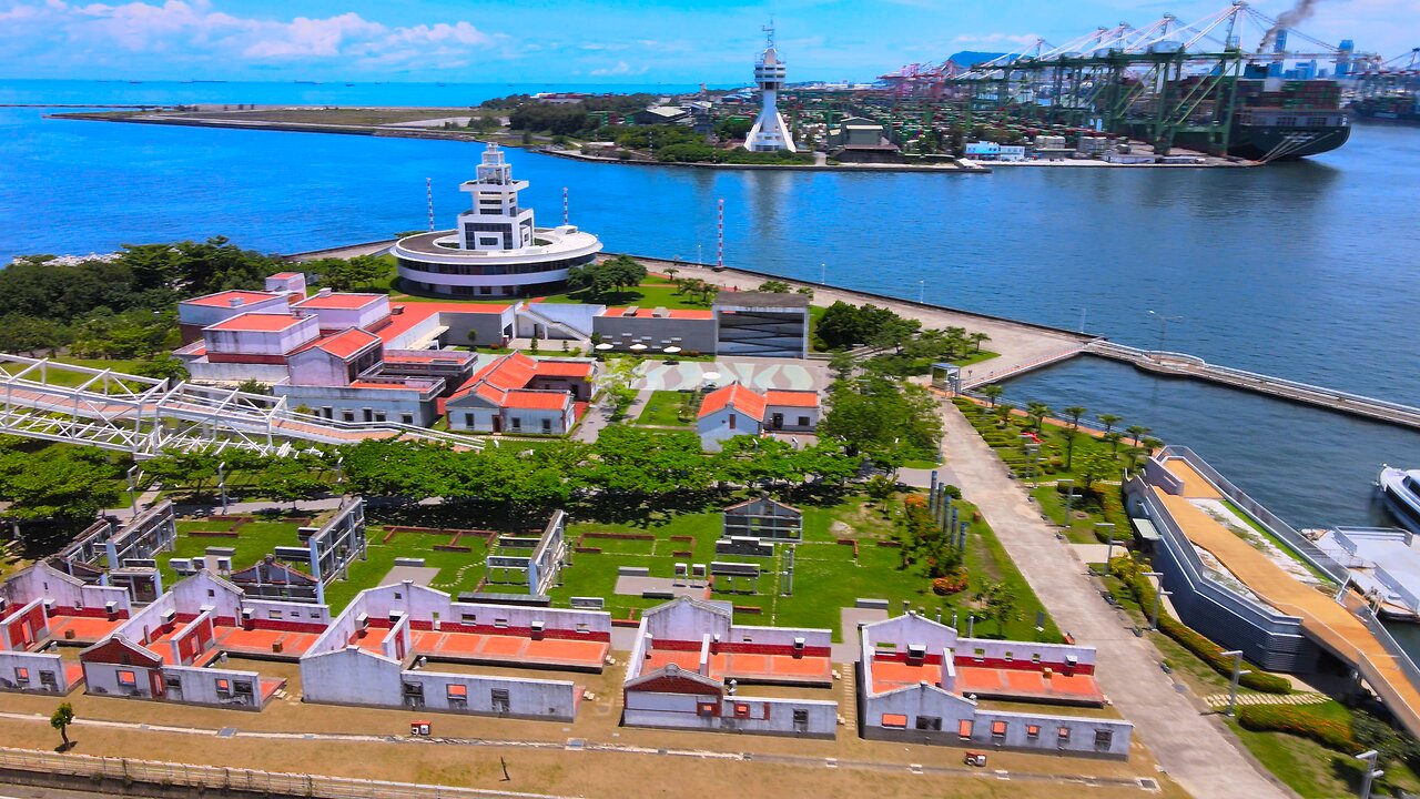 Hongmaogang Cultural Park 紅毛港文化園區 🇹🇼 (2022-06) {aerial}