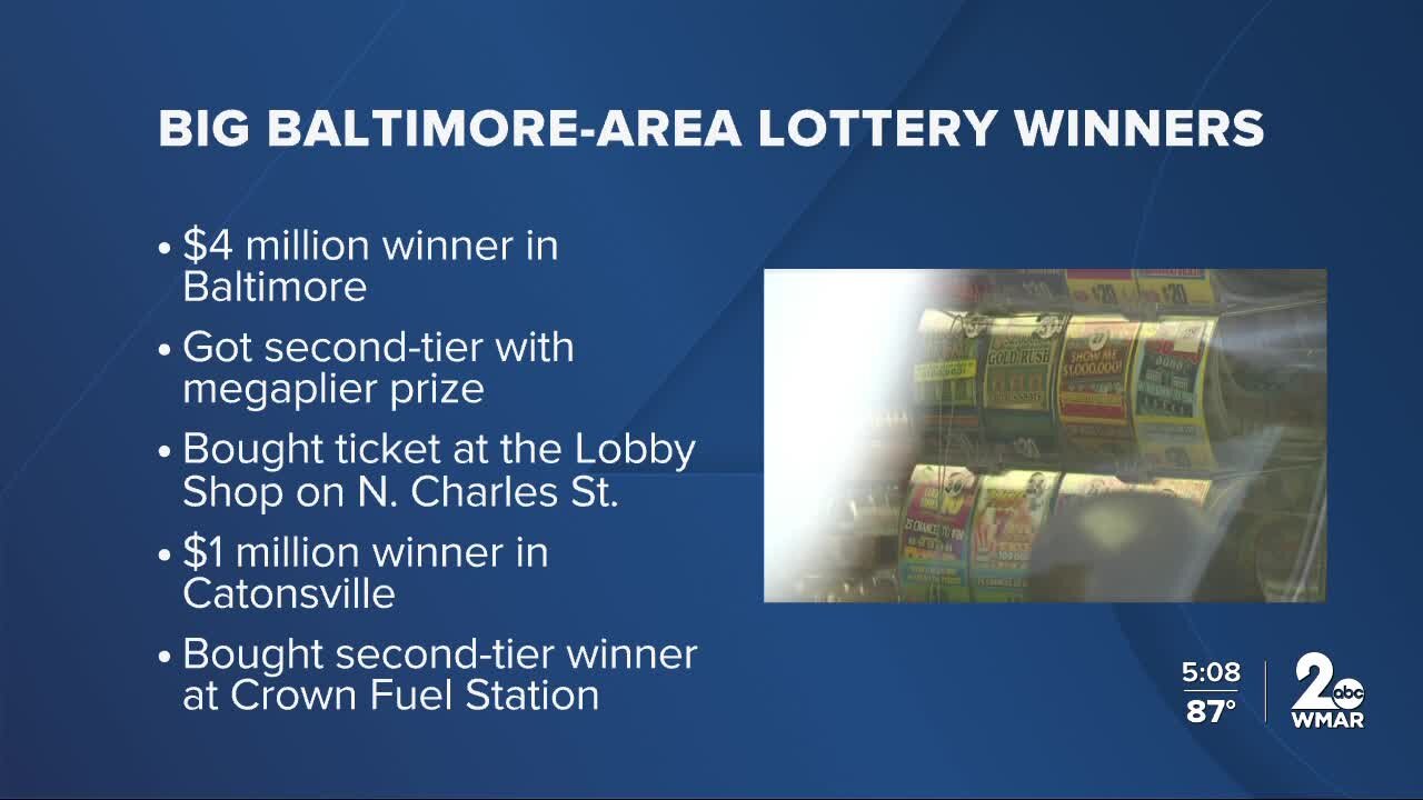 One extra dollar leads to $4 million lottery prize in Baltimore