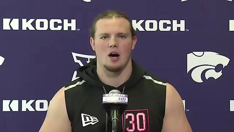 Kansas State Football | Wyatt Hubert Pro Day Press Conference | March 9, 2021