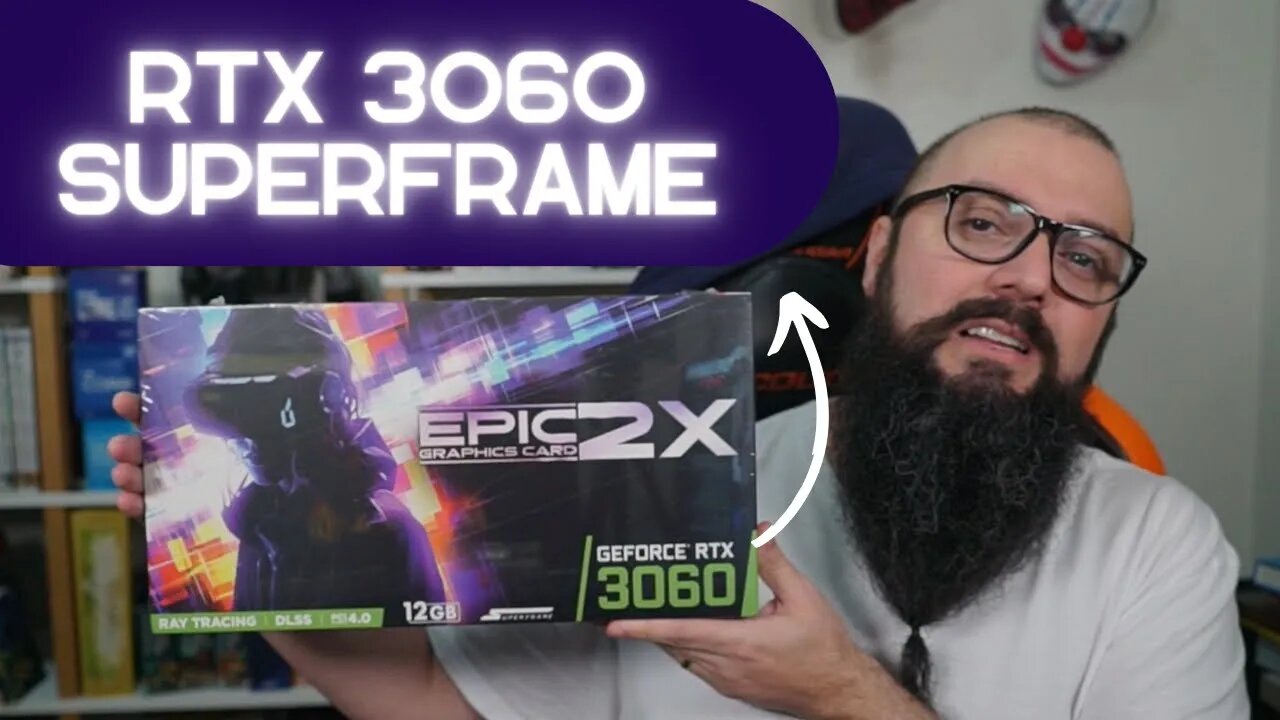 RTX 3060 SUPER FRAME - UNBOXING