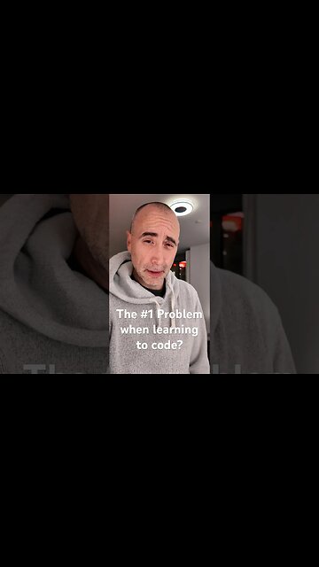 The #1 Problem when learning to code? #unclestef #webdeveloper #mentoring #motivation #codingcoach