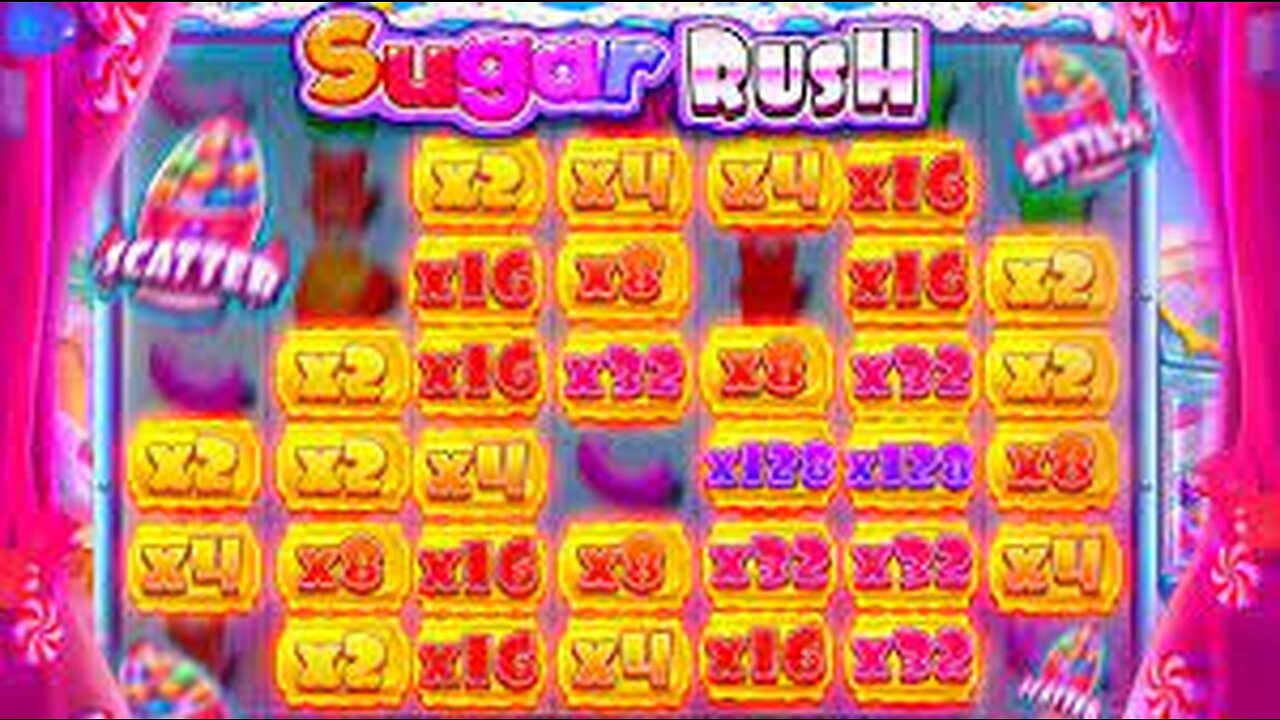 SUGAR RUSH BONUS BUY 250X WIN! 🎰📈