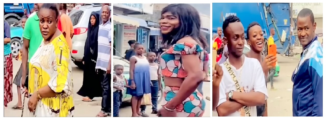 Africans Hilarious Reaction To Drag Queen