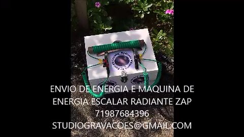 Máquina de energia Escalar radiante