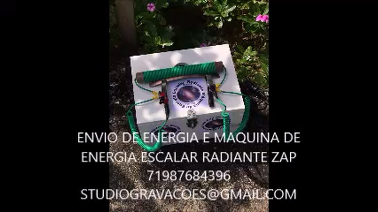 Máquina de energia Escalar radiante