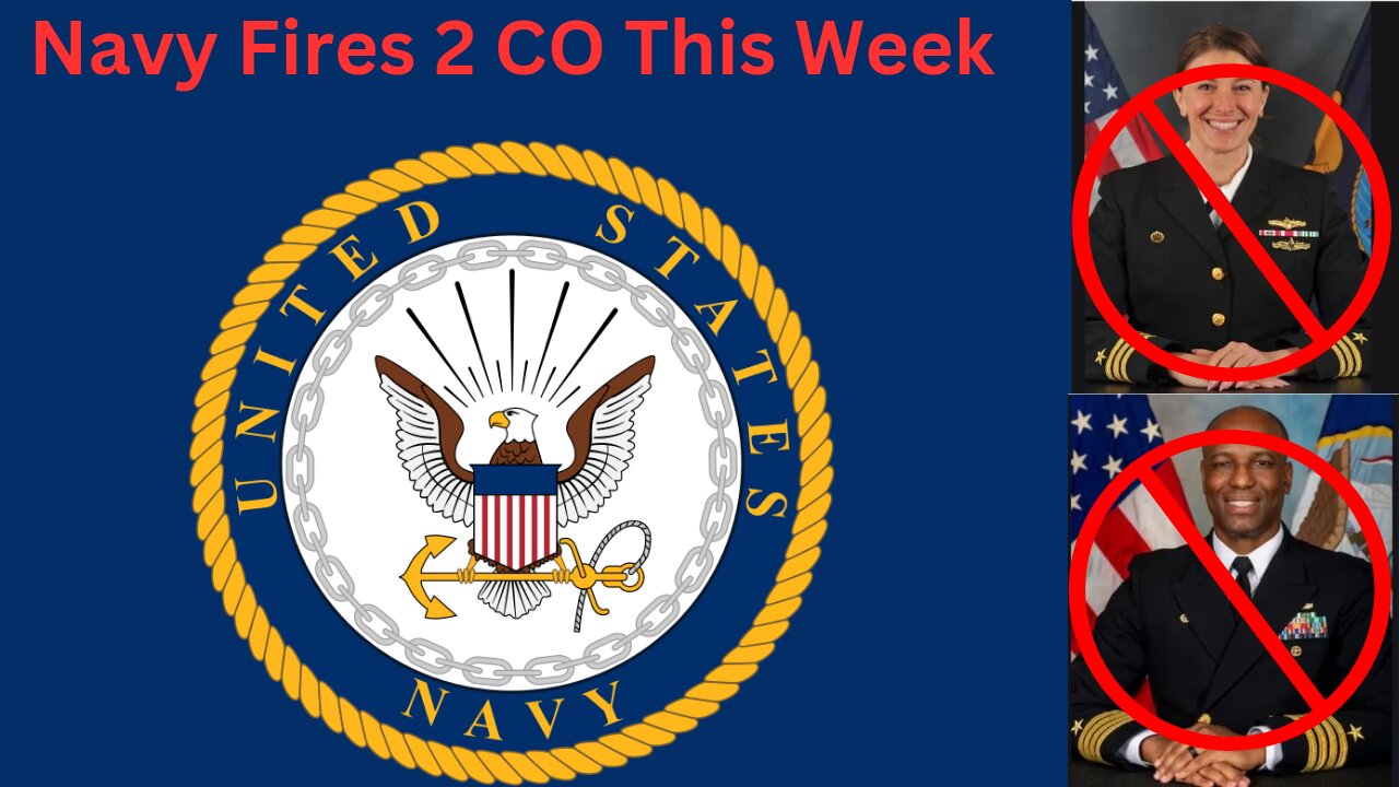 Rough Week To Be A Naval CO
