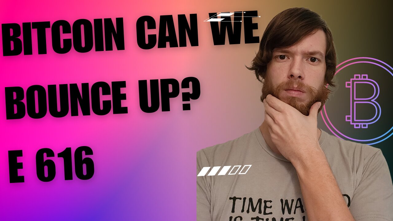 Bitcoin Can We Bounce UP? E 616 #crypto #grt #xrp #algo #ankr #btc #crypto