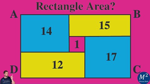 Calculate the Length and Width (Dimensions) of Rectangle ABCD | Minute Math