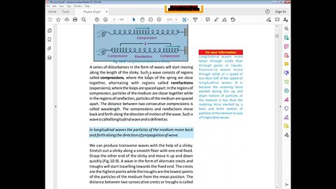 PHYSICS Class 10th Lectrue#4 CH#10Types of Mechanical waves