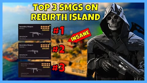 Top 3 META SMGs in Warzone Rebirth Island 🔥 (Warzone Best Loadouts)