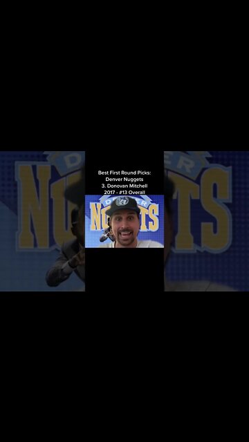Denver Nuggets Greatest First Round Draft Picks #shorts