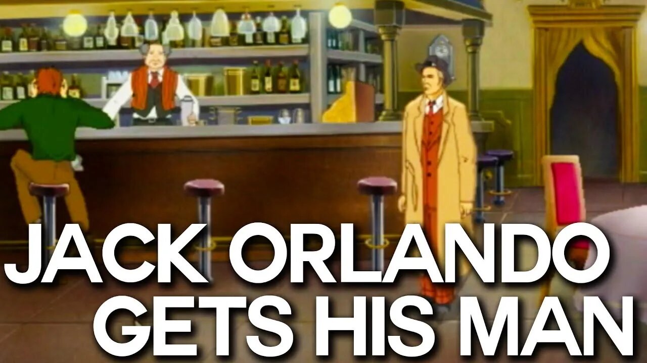 JACK ORLANDO GETS HIS MAN