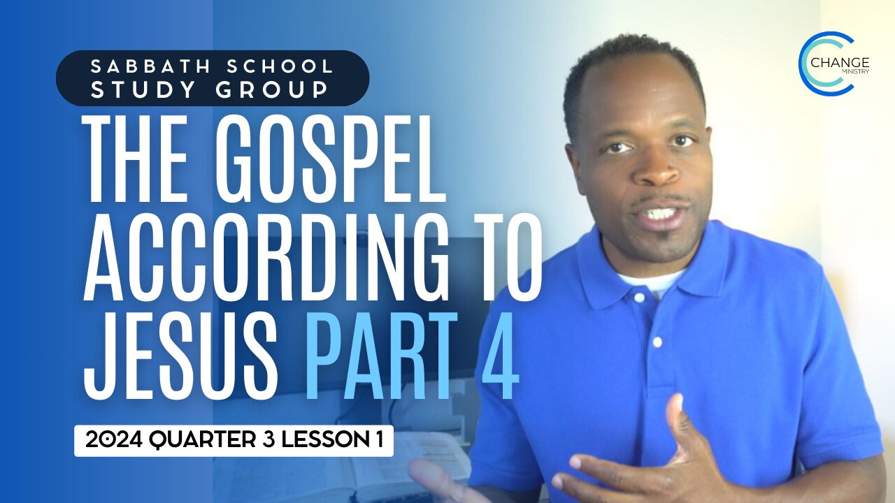 The Gospel According To Jesus (Galatians 1) Sabbath School Lesson Study Group w/ Chris Bailey III