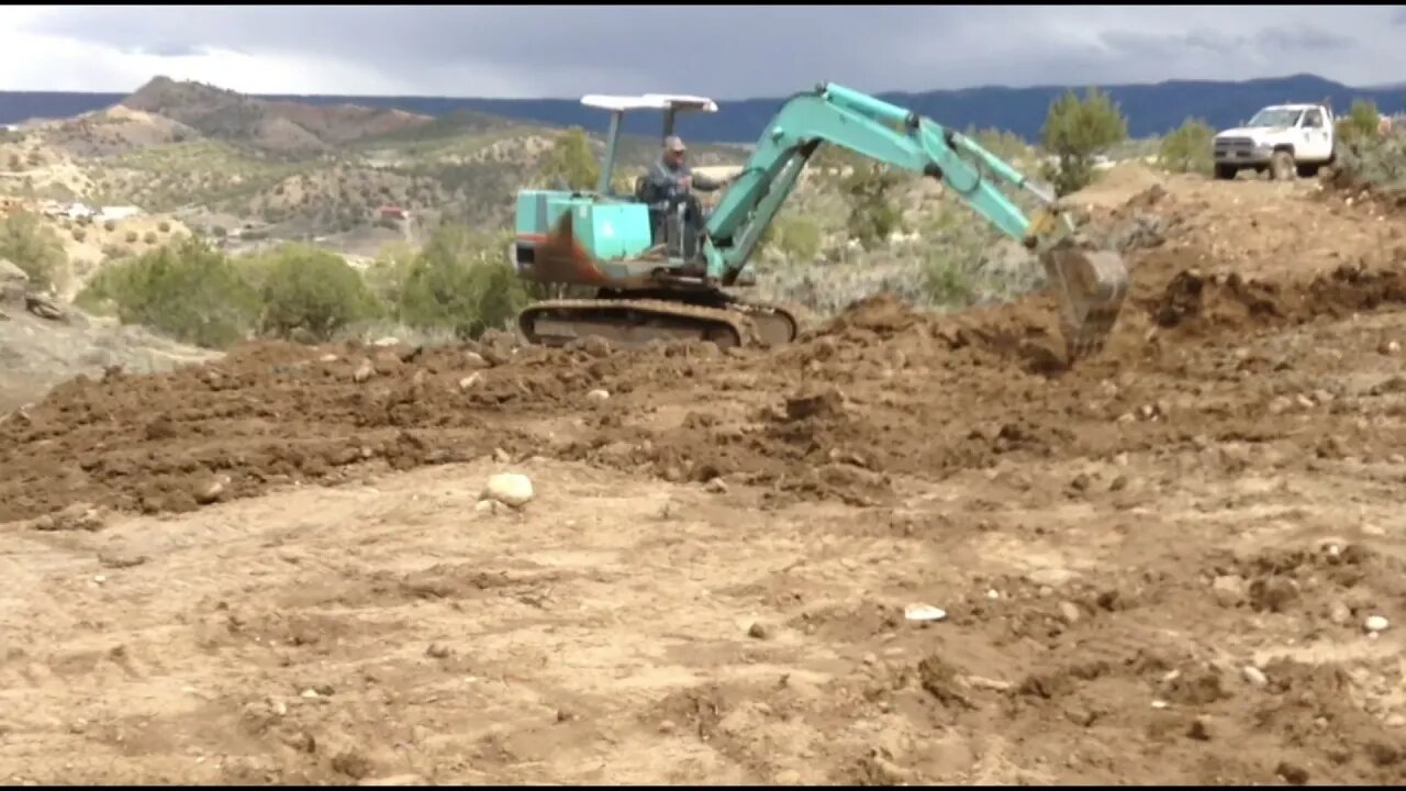 Yanmar YB 451 Excavator Working The Switchback Trail ASMR