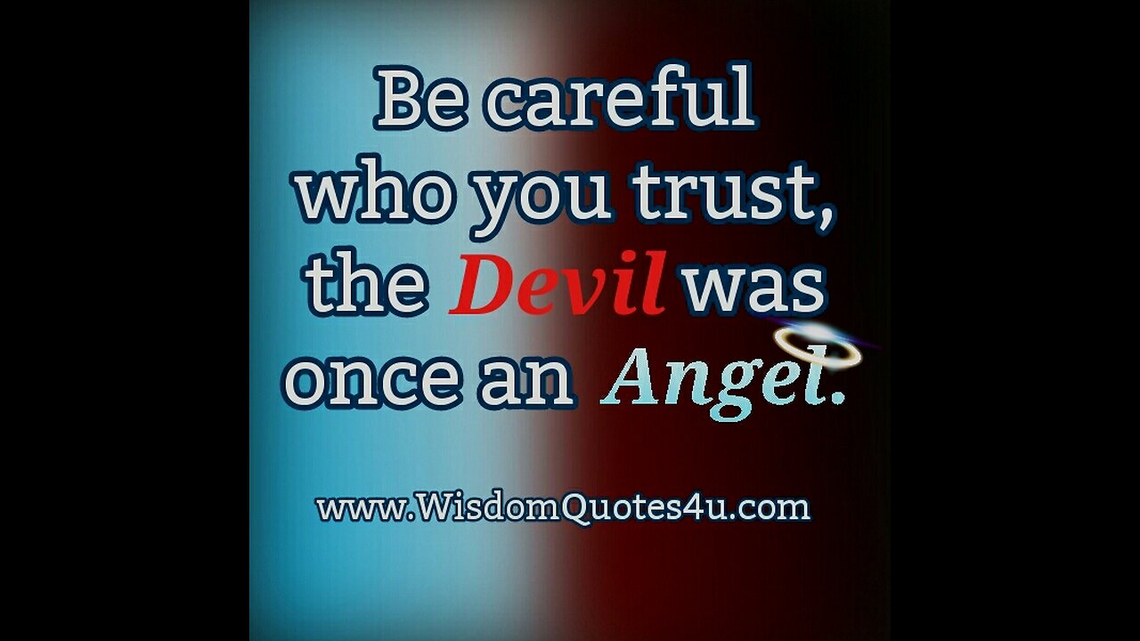 20230731 BE CAREFUL WHO YOU TRUST... (SARAH JAMES)
