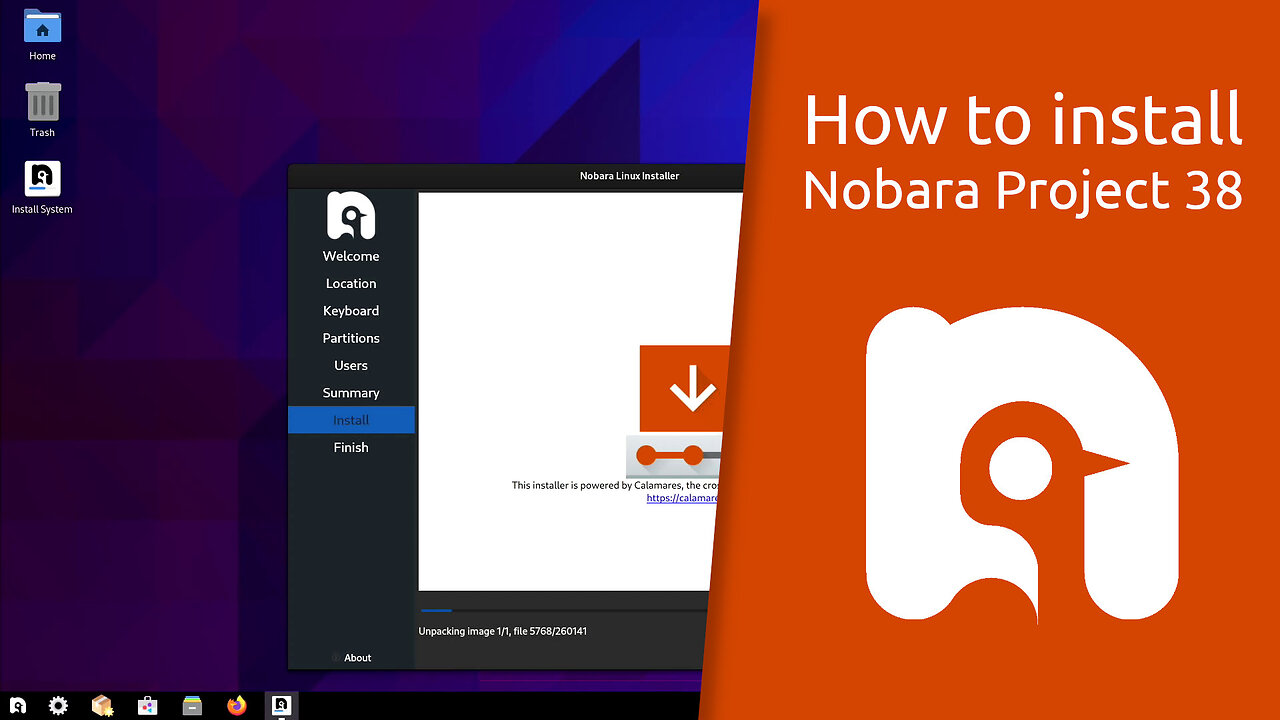 How to install Nobara Project 38