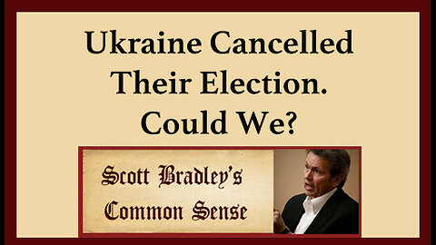 Ukraine Cancelled Their Election. Could We?