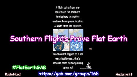 Southern Hemisphere Flights ✈️ Prove Flat Earth