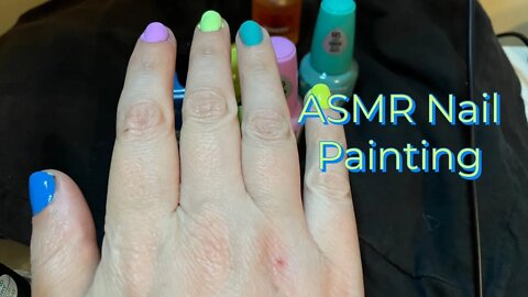 ASMR Nail Painting