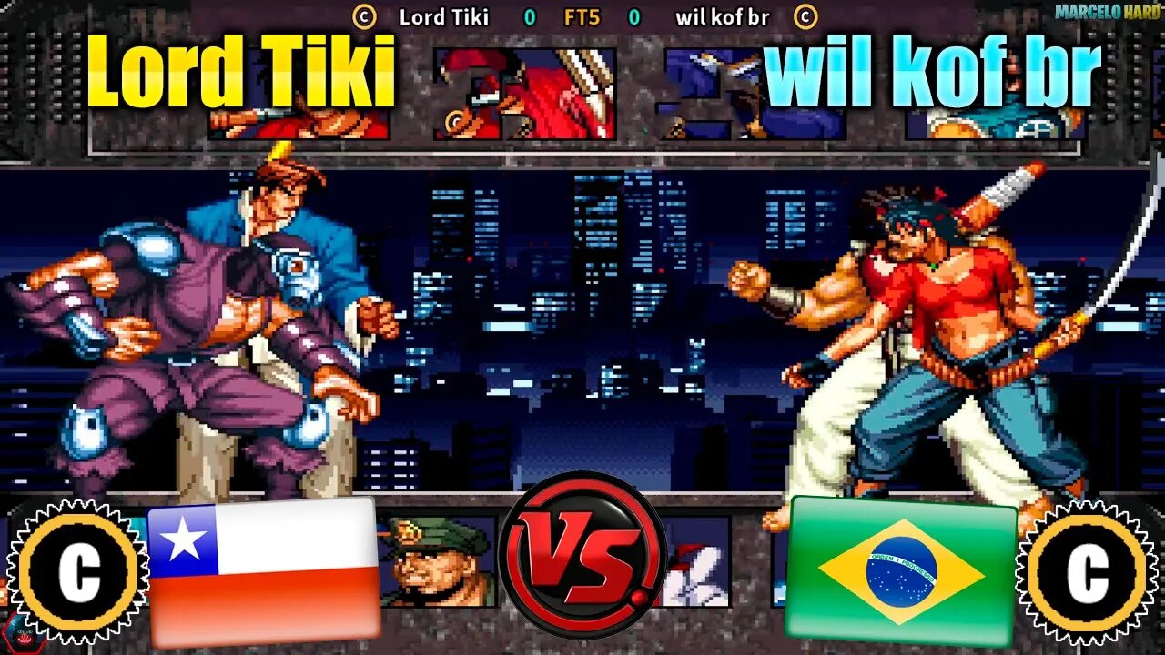 Kizuna Encounter: Super Tag Battle (Lord Tiki Vs. wil kof br) [Chile Vs. Brazil]